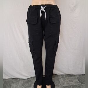 Grindhouse Denim Black Jogger Pants waist Size XL